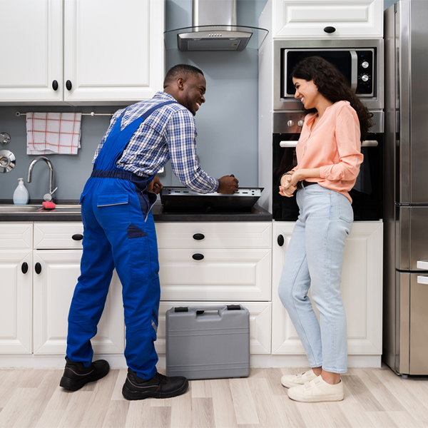 can you provide an estimate for cooktop repair before beginning any work in Brier Hill New York